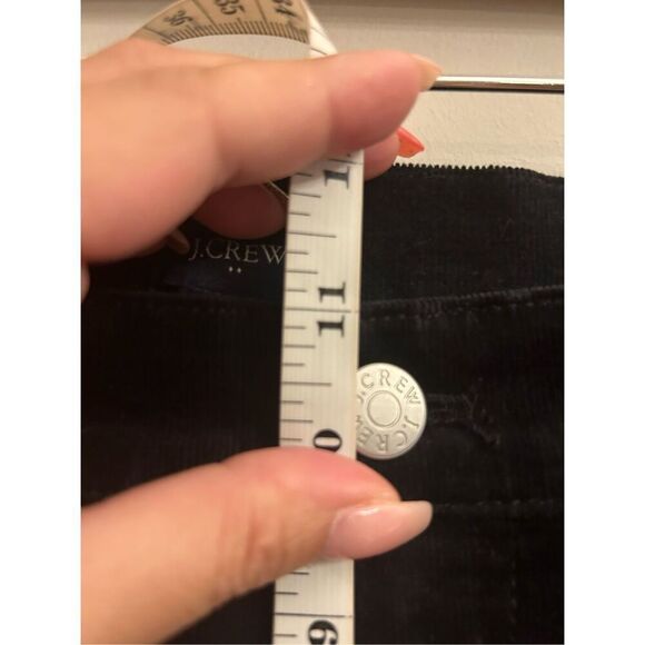 NWT J.Crew Corduroy Velvet Slim Ankle Pants sz 29 preppy Classic - Picture 5 of 7